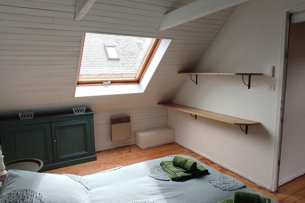 Maison De Pecheur Bord De Mer Bois Et Pierre 6-8 Pers Plobannalec Eksteriør bilde