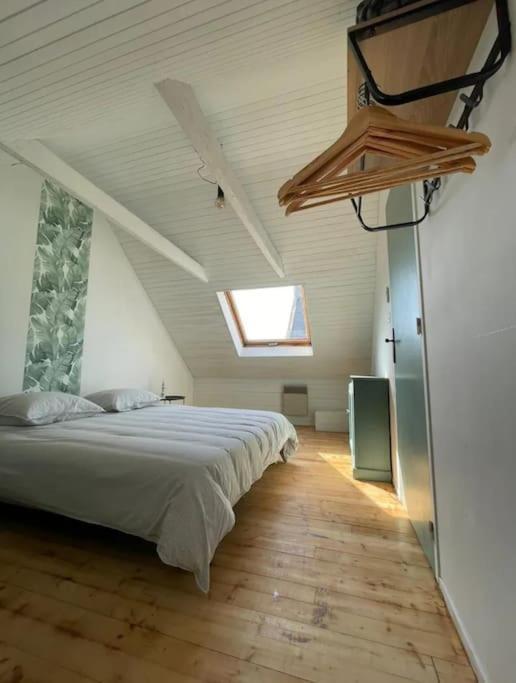 Maison De Pecheur Bord De Mer Bois Et Pierre 6-8 Pers Plobannalec Eksteriør bilde