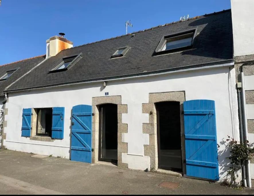 Maison De Pecheur Bord De Mer Bois Et Pierre 6-8 Pers Plobannalec Eksteriør bilde