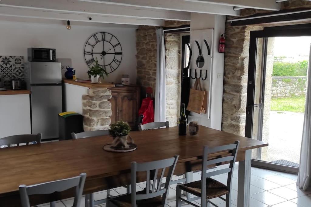 Maison De Pecheur Bord De Mer Bois Et Pierre 6-8 Pers Plobannalec Eksteriør bilde