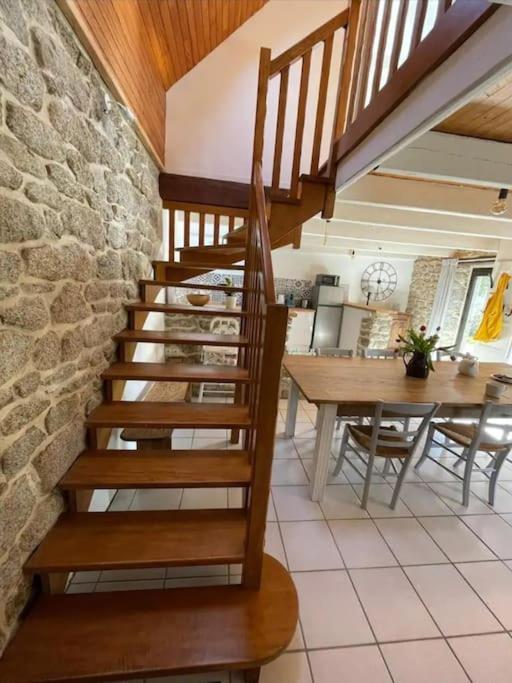 Maison De Pecheur Bord De Mer Bois Et Pierre 6-8 Pers Plobannalec Eksteriør bilde