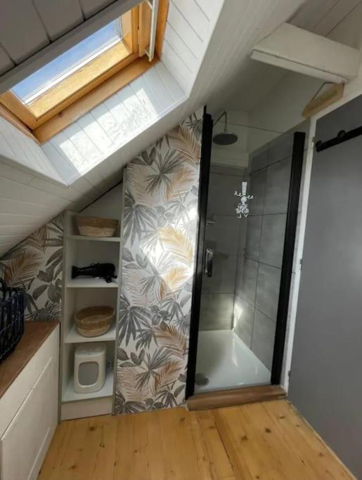 Maison De Pecheur Bord De Mer Bois Et Pierre 6-8 Pers Plobannalec Eksteriør bilde