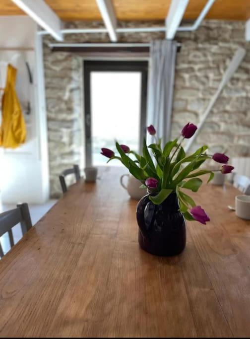 Maison De Pecheur Bord De Mer Bois Et Pierre 6-8 Pers Plobannalec Eksteriør bilde