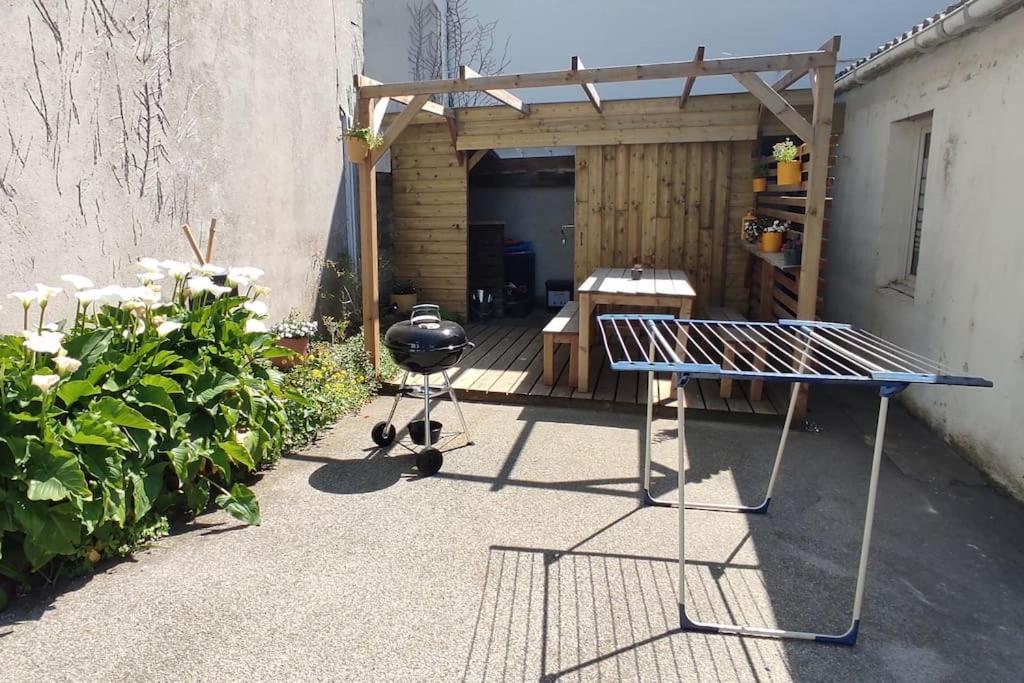 Maison De Pecheur Bord De Mer Bois Et Pierre 6-8 Pers Plobannalec Eksteriør bilde