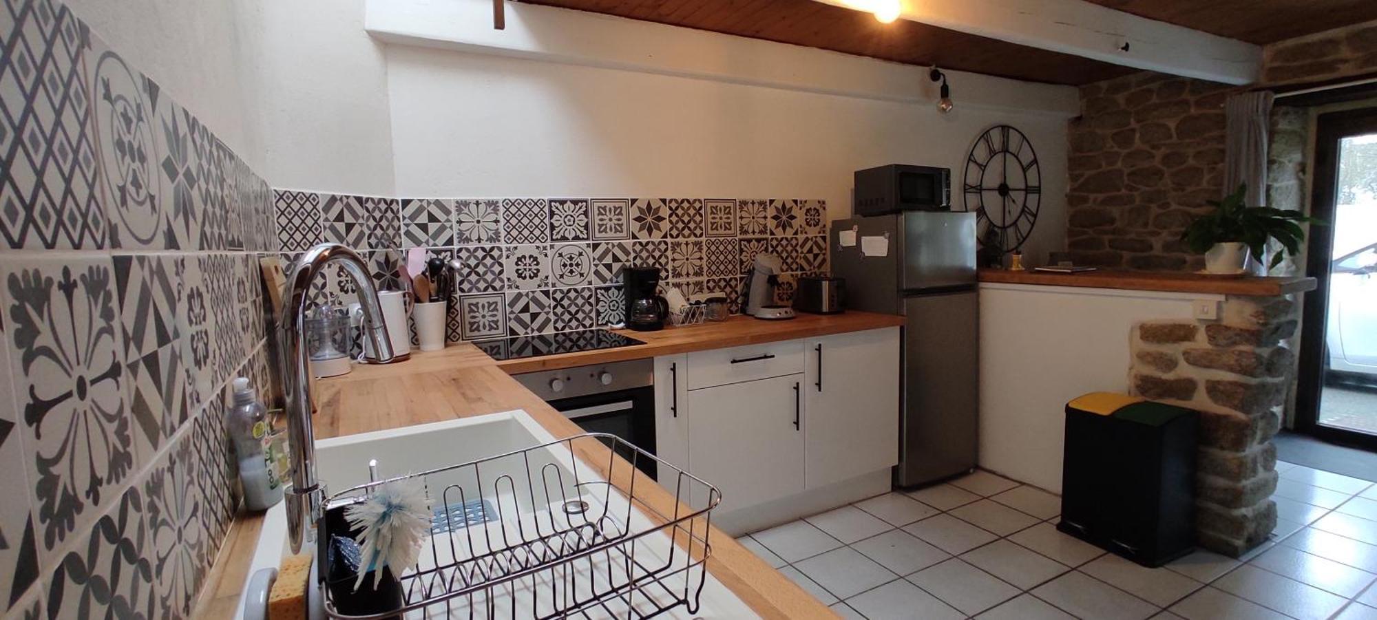 Maison De Pecheur Bord De Mer Bois Et Pierre 6-8 Pers Plobannalec Eksteriør bilde